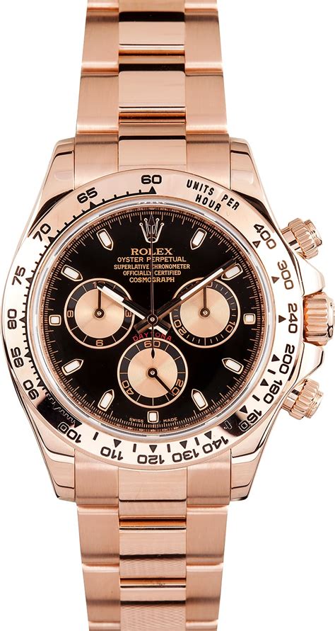 rolex daytona womens rose gold price